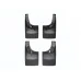 Weathertech® - DigitalFit Front & Rear Black No-Drill MudFlaps for Models with Fender Flares