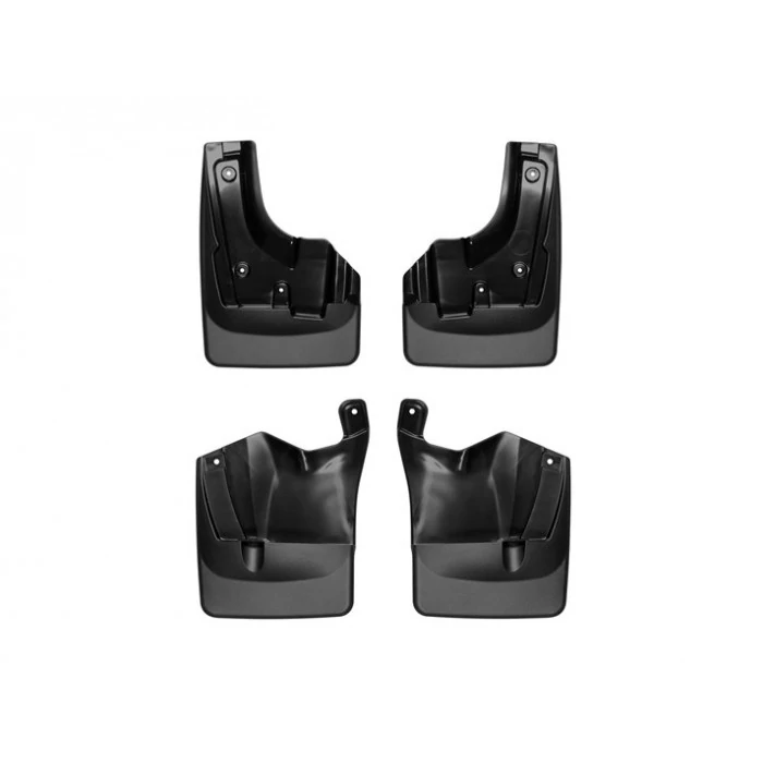 Weathertech® - DigitalFit Front & Rear Black No-Drill MudFlaps