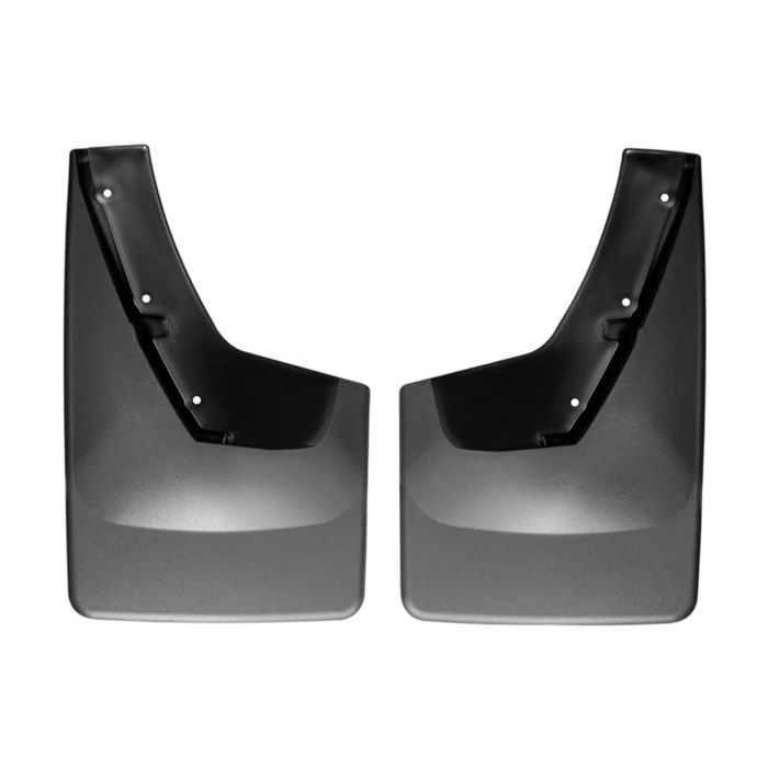 Weathertech® - DigitalFit Rear Black No-Drill MudFlaps for Models without Fender Flares