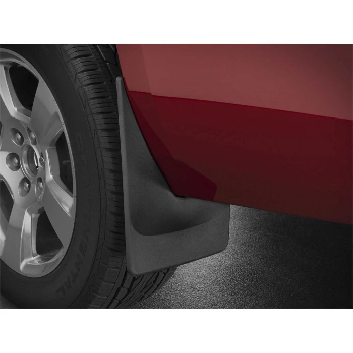 Weathertech® - DigitalFit Rear Black No-Drill MudFlaps for Models without Fender Flares