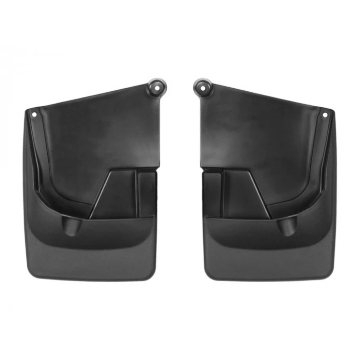 Weathertech® - DigitalFit Rear Black No-Drill MudFlaps for Models with Fender Flares