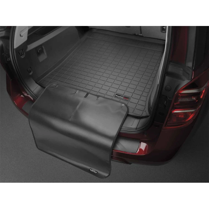 Weathertech® - Black Cargo Liner with Bumper Protector, Behind Rear Row