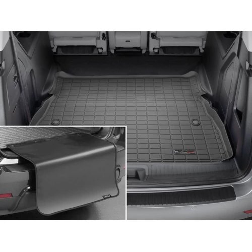 Weathertech® - Black Cargo Liner with Bumper Protector