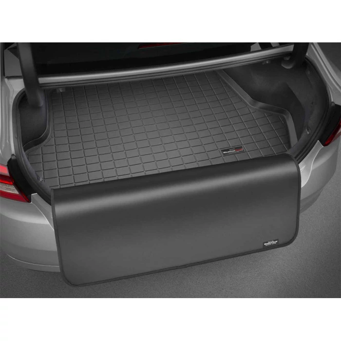 Weathertech® - Black Cargo Liner with Bumper Protector, Behind 2nd Row for Convertible Models