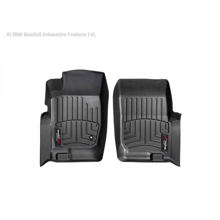 Weathertech® - DigitalFit 1st Row Black Floor Mats