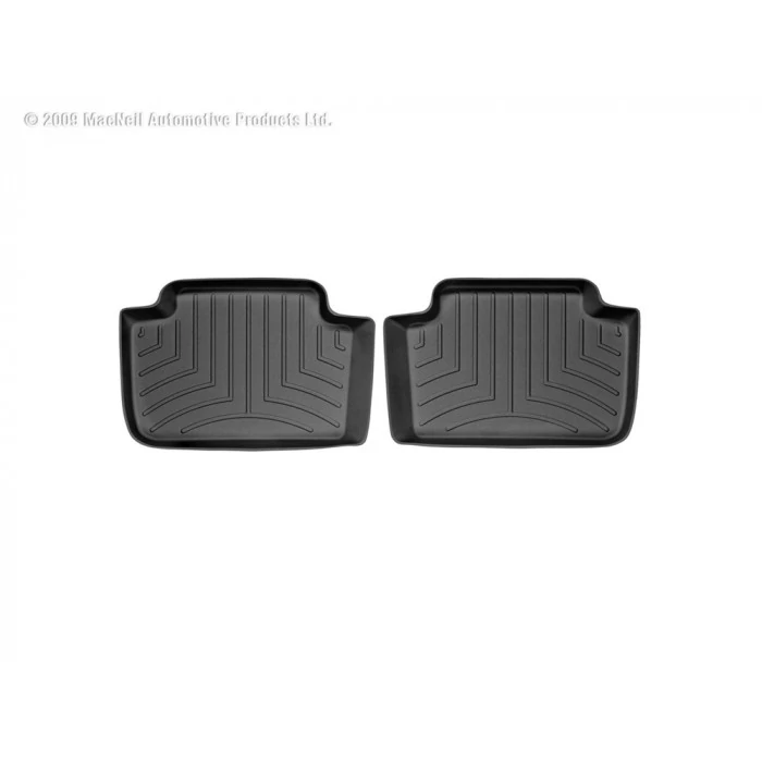 Weathertech® - DigitalFit 2nd Row Black Floor Mats