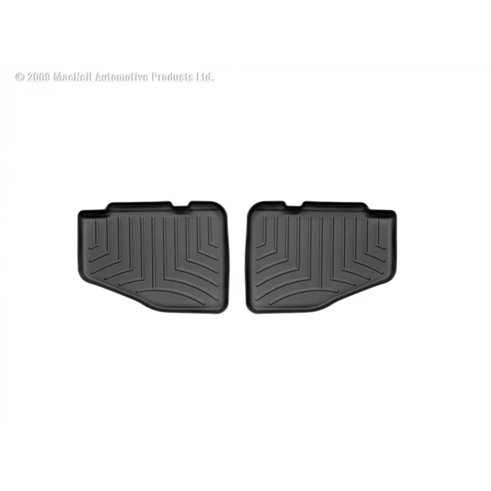 Weathertech® - DigitalFit 2nd Row Black Floor Mats