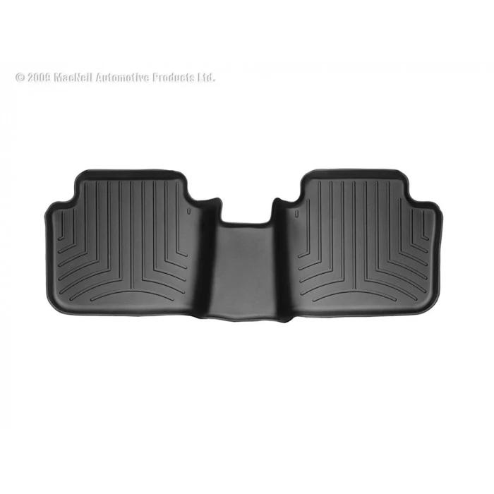 Weathertech® - DigitalFit 2nd Row Black Floor Mats for Coupe (2 Door)/Sedan (4 Door) Models
