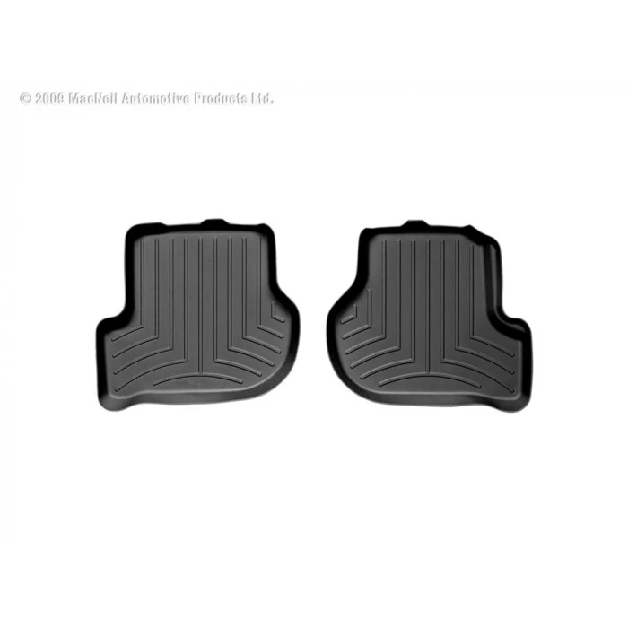 Weathertech® - DigitalFit 2nd Row Black Floor Mats for Station Wagon Models