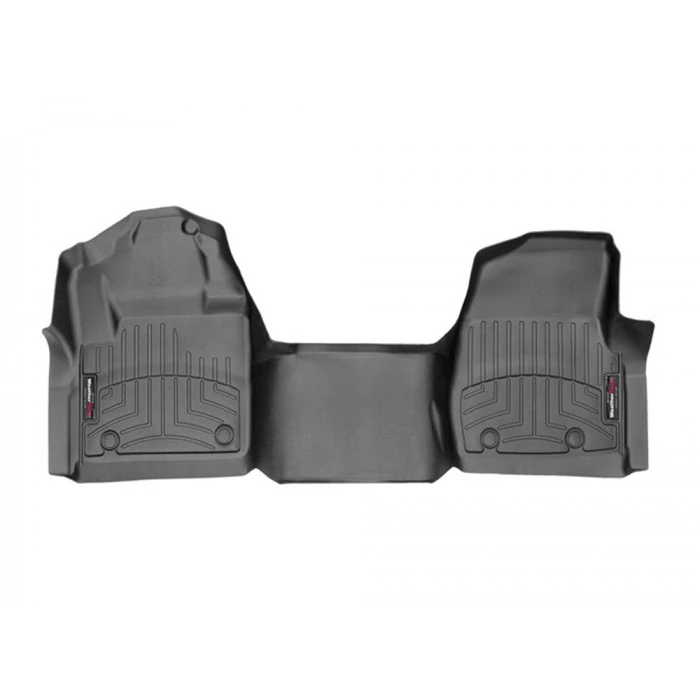 Weathertech® - DigitalFit 1st Row Over The Hump Black Floor Mats for Regular Cab Models