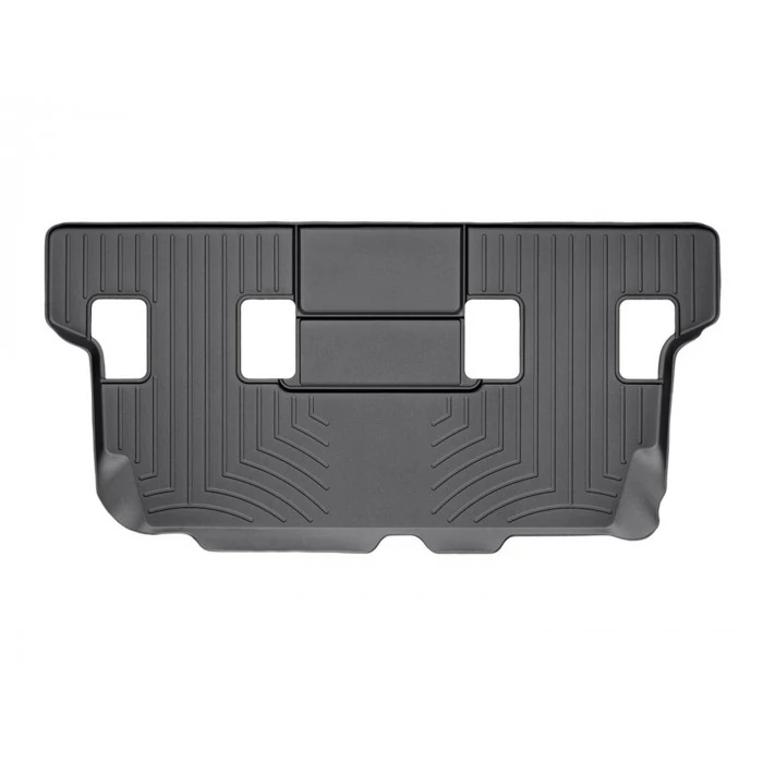 Weathertech® - DigitalFit 3rd Row Black Floor Mats for Models with Rear Row Bench/Rear Row Bucket Seat with Console