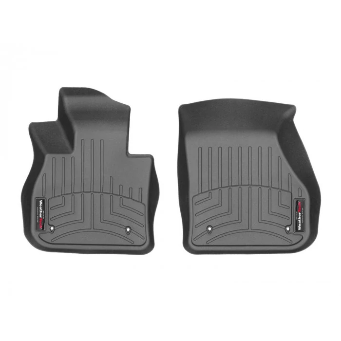 Weathertech® - DigitalFit 1st Row Black Floor Mats for Models with Automatic Transmission