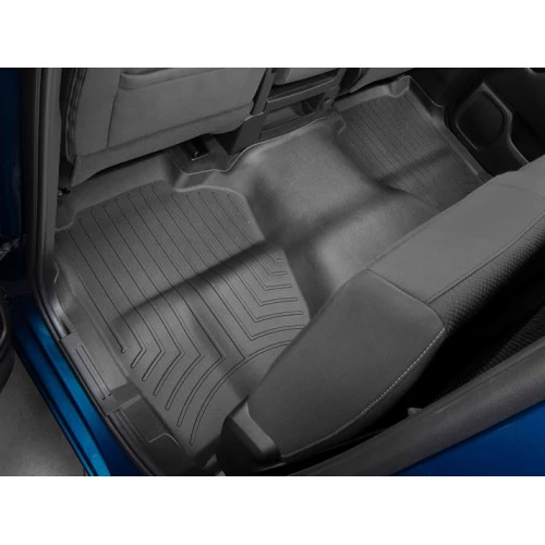 Weathertech® - DigitalFit 2nd Row Black Floor Mats for Crew Cab Models with Front Row Bench Seat