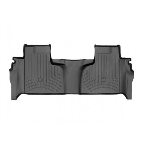 Weathertech® - DigitalFit 2nd Row Black Floor Mats for Extended Cab Models with Bucket Seat and Rear Under Seat Storage