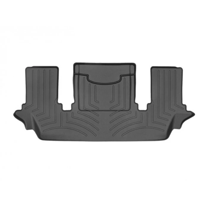 Weathertech® - DigitalFit 2nd Row Black Floor Mats for Models with Rear Row Bucket Seating and Full Console