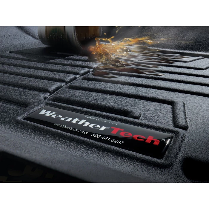 Weathertech® - Floorliner Digitalfit Front Black Floor Mat Set for Ford for Vehicles with Vinyl Floors with Medium Center Console