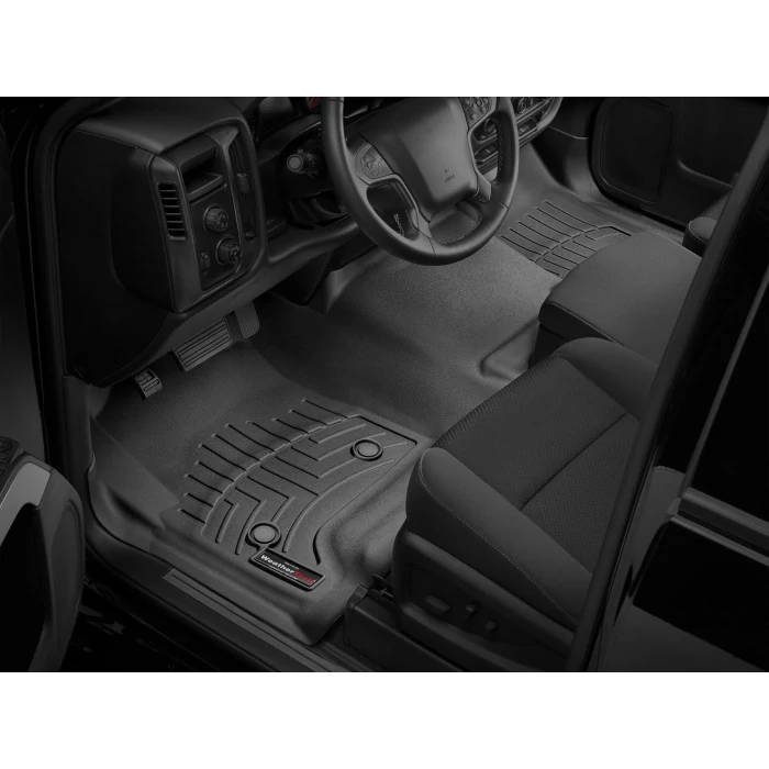 Weathertech® - FloorLiner DigitalFit Black Front Floor Mat Set