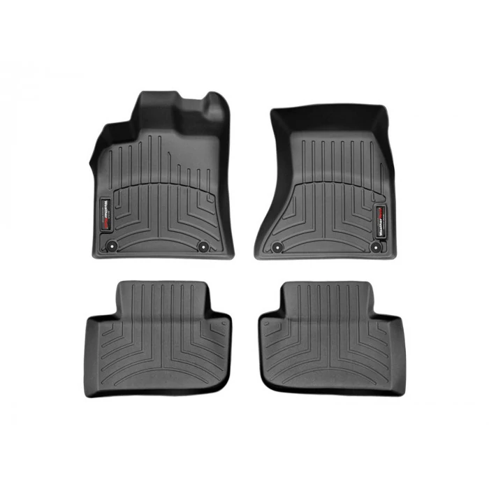 Weathertech® - DigitalFit 1st & 2nd Row Black Floor Mats