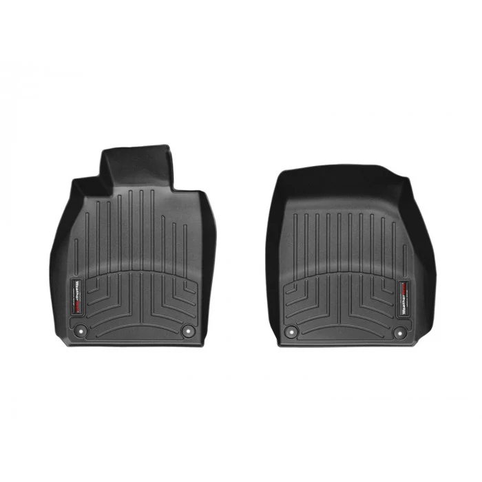 Weathertech® - DigitalFit 1st Row Black Floor Mats for Coupe (2 Door)/Convertible Models