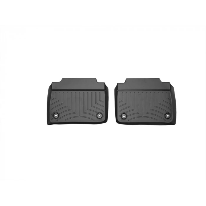 Weathertech® - DigitalFit 2nd Row Black Floor Mats for All Wheel Drive/Rear Wheel Drive Models