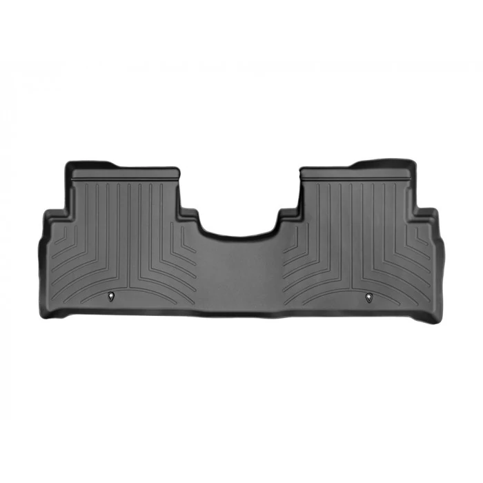 Weathertech® - DigitalFit 2nd Row Black Floor Mats for Models with 2 Rows Of Seats
