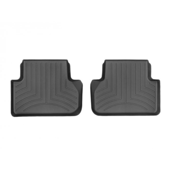 Weathertech® - DigitalFit 2nd Row Black Floor Mats for Models without Rear Row Retention Device
