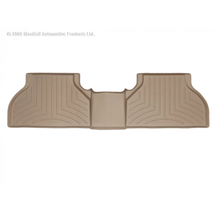 Weathertech® - DigitalFit 2nd Row Tan Floor Mats for Models with Rear Retention Device
