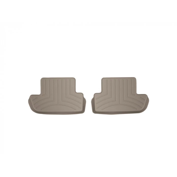 Weathertech® - DigitalFit 2nd Row Tan Floor Mats for Coupe (2 Door)/Convertible Models