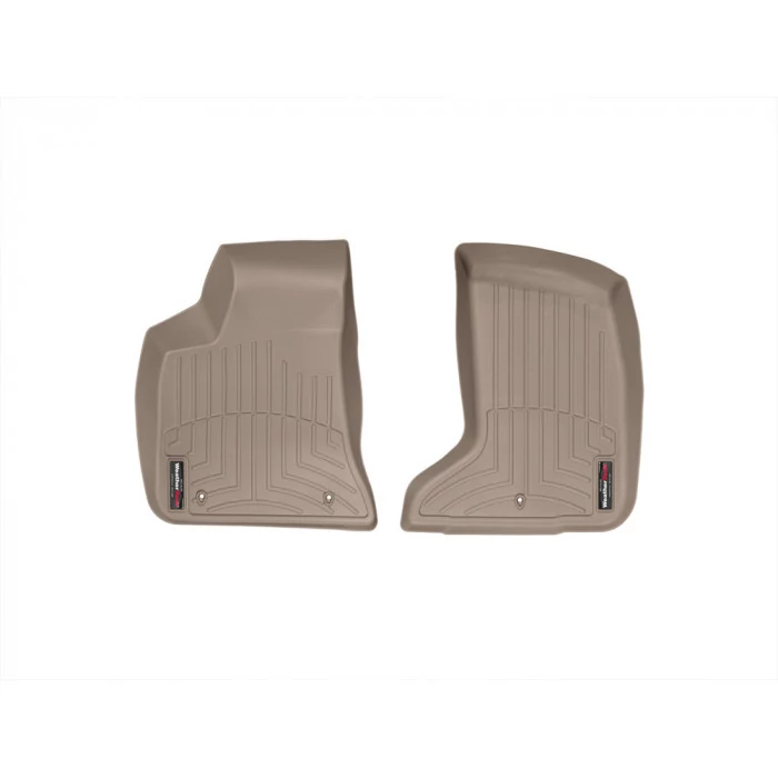 Weathertech® - DigitalFit 1st Row Tan Floor Mats for All Wheel Drive Models