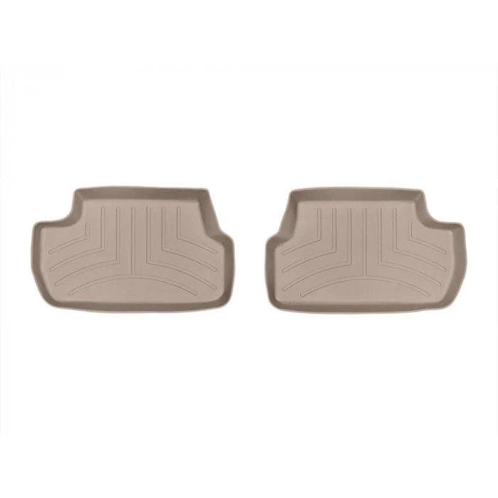 Weathertech® - DigitalFit 2nd Row Tan Floor Mats for Hatchback Models