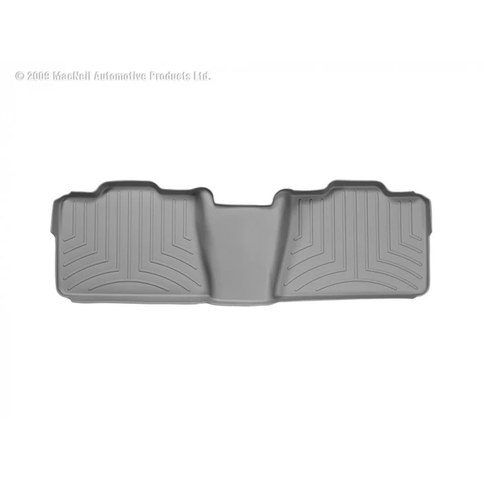 Weathertech® - DigitalFit 2nd Row Gray Floor Mats for Models with Rear Row Console