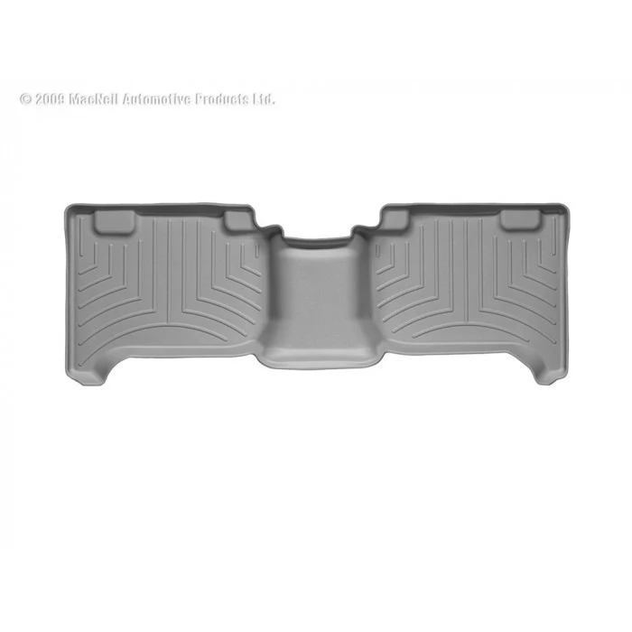 Weathertech® - DigitalFit 2nd Row Gray Floor Mats for Extended Cab Models without Vinyl Flooring