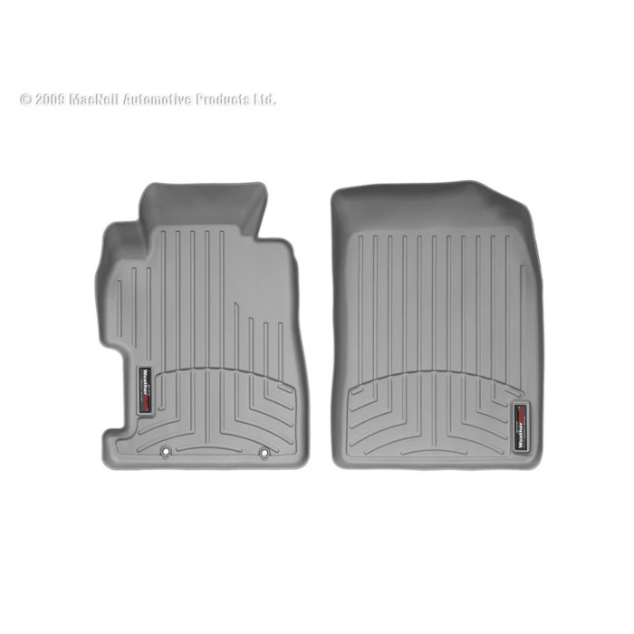 Weathertech® - DigitalFit 1st Row Gray Floor Mats for Coupe (2 Door) Models