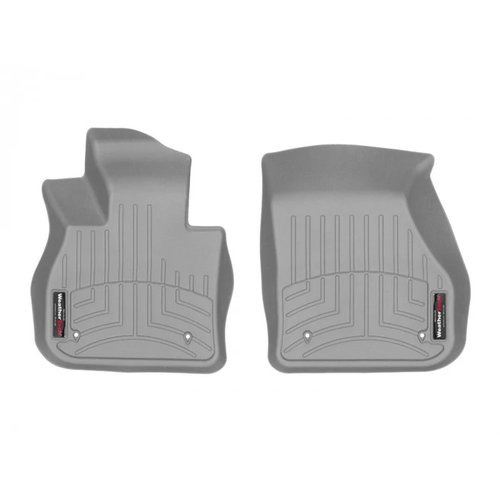 Weathertech® - DigitalFit 1st Row Gray Floor Mats for Models with Automatic Transmission