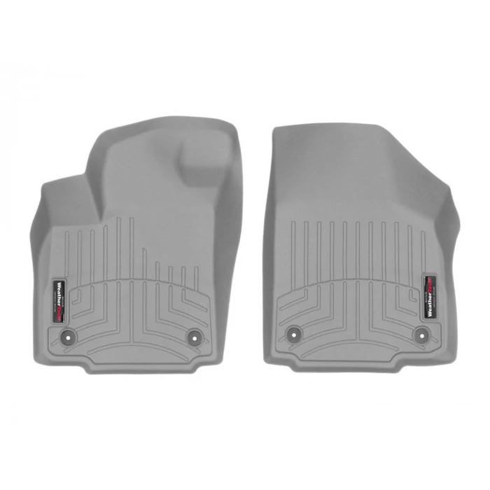 Weathertech® - DigitalFit 1st Row Gray Floor Mats for All Wheel Drive Models