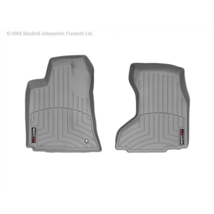 Weathertech® - DigitalFit 1st Row Gray Floor Mats for All Wheel Drive Models