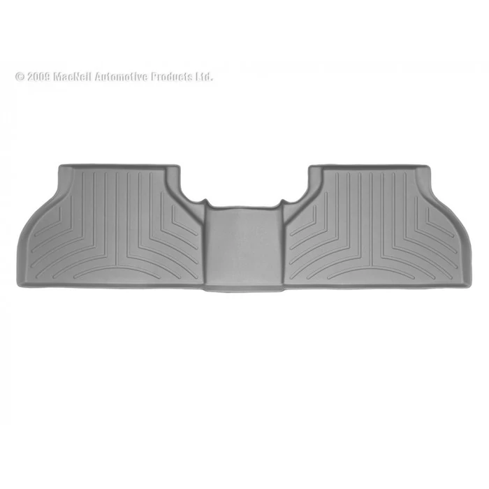 Weathertech® - DigitalFit 2nd Row Gray Floor Mats for Sedan (4 Door)/Hatchback Models with Rear Retention Device