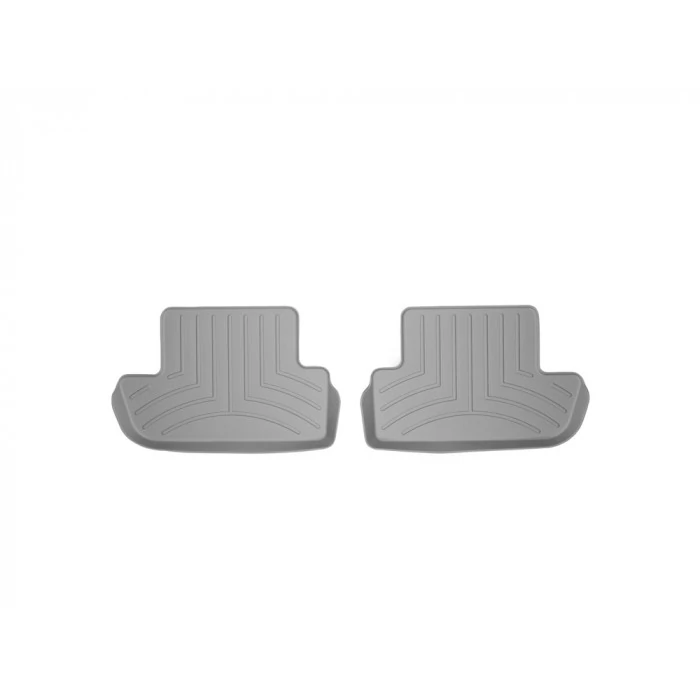Weathertech® - DigitalFit 2nd Row Gray Floor Mats for Coupe (2 Door)/Convertible Models
