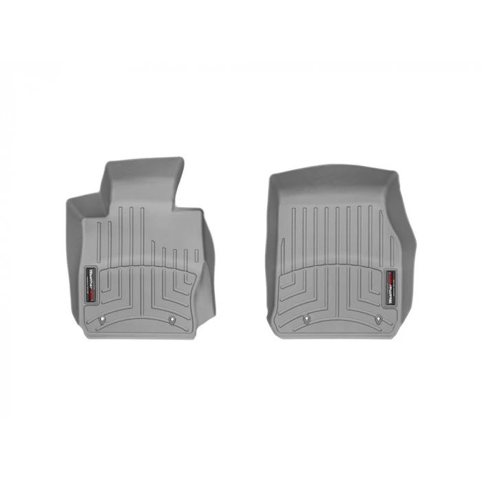 Weathertech® - DigitalFit 1st Row Gray Floor Mats with Sedan (4 Door) Models