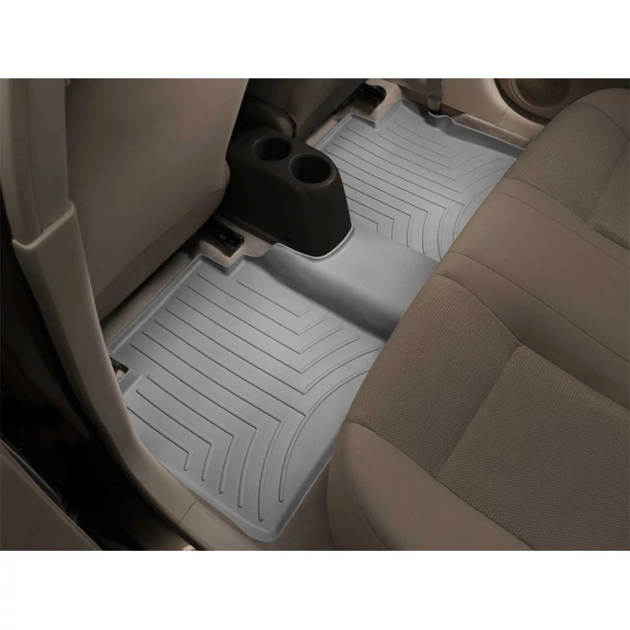 Weathertech® - DigitalFit 2nd Row Gray Floor Mats for Models with 7 Passenger Seat, Reclining Rear Row First Class Lounge Seat and Rear Entertainment