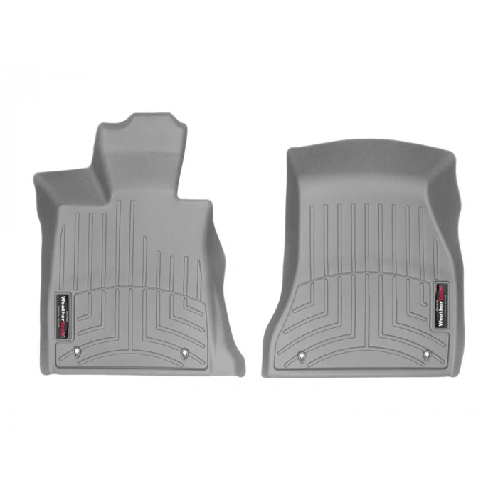 Weathertech® - DigitalFit 1st Row Gray Floor Mats for Models without Rear Executive Lounge Seating Package