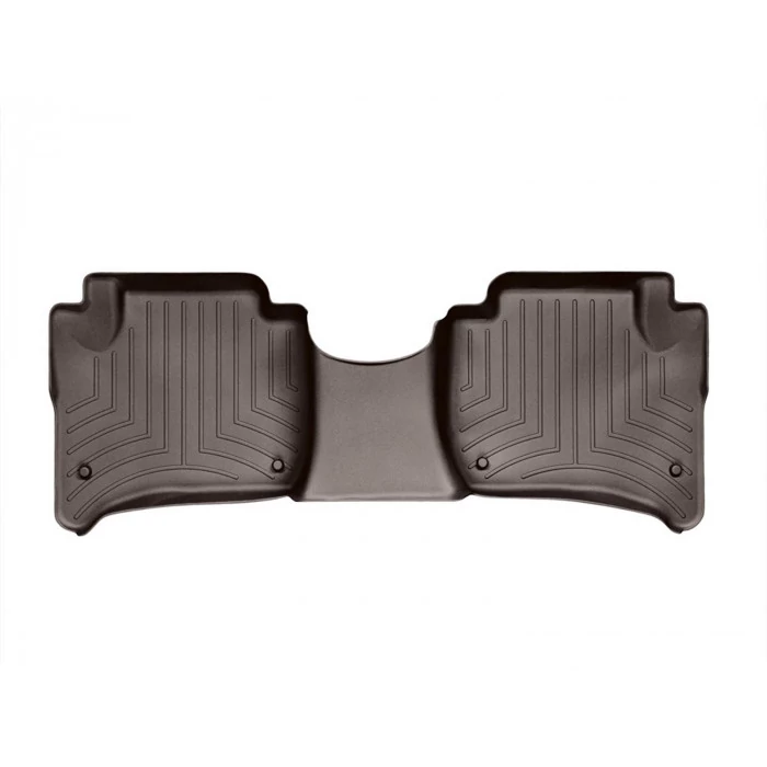 Weathertech® - DigitalFit 2nd Row Cocoa Floor Mats for Models without Four Zone Climate Control