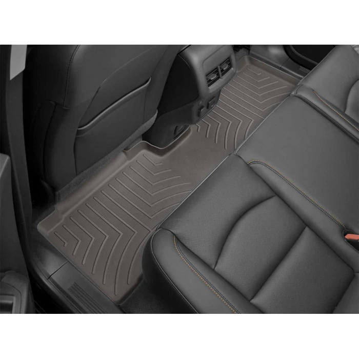 Weathertech® - DigitalFit 2nd Row Cocoa Floor Mats for Models without Rear Row Console