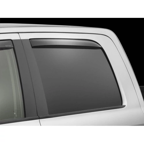 Weathertech® - Rear Dark Tint Side Window Deflectors for Crew Cab/Extended Crew Cab Models