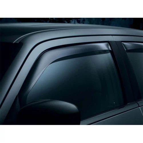 Weathertech® - Front/Rear Dark Tint Side Window Deflectors for 4-Door Models