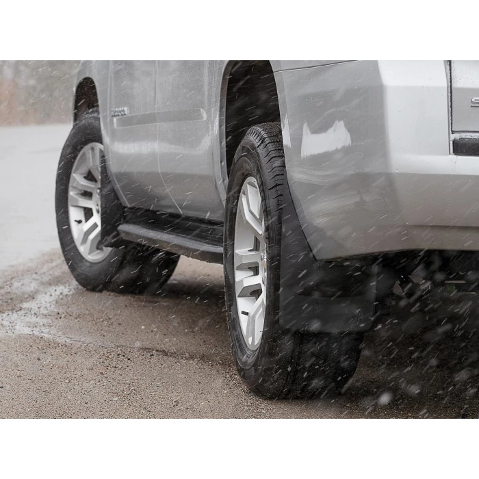 Weathertech® - DigitalFit Rear Black No-Drill MudFlaps