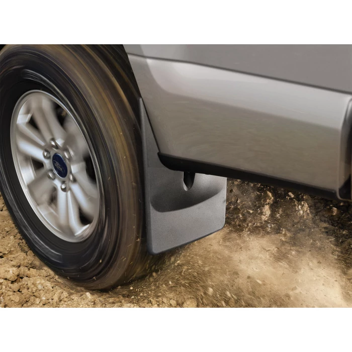 Weathertech® - DigitalFit Front & Rear Black No-Drill MudFlaps