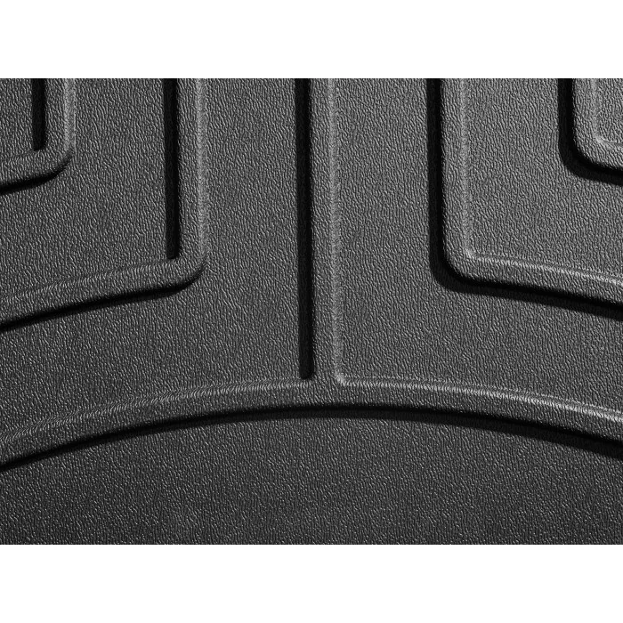 Weathertech® - DigitalFit 2nd Row Black Floor Mats for Extended Cab Models with Bench Seat and Rear Under Seat Storage