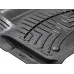 Weathertech® - DigitalFit 2nd Row Black Floor Mats for Extended Cab Models with Bench Seat and Rear Under Seat Storage