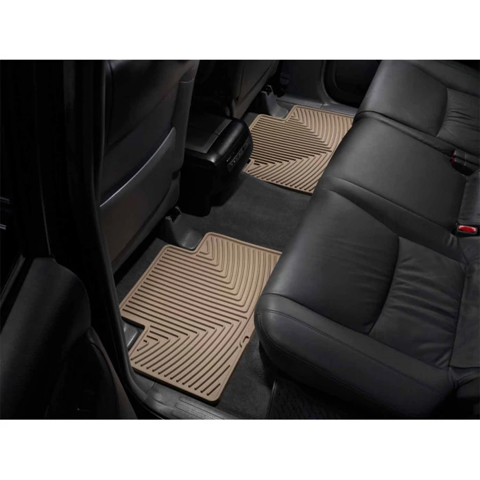Weathertech® - All-Weather 2nd Row Tan Floor Mats for Crew Cab Models